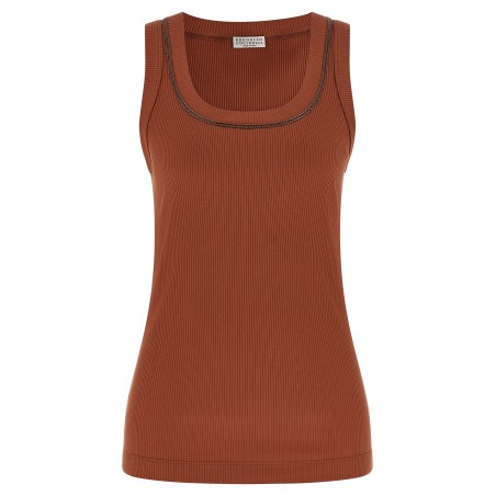 'Shiny Trim' top