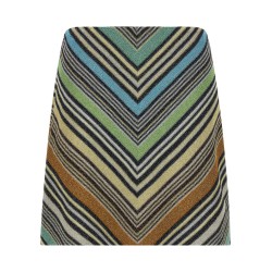 Geometric pattern skirt