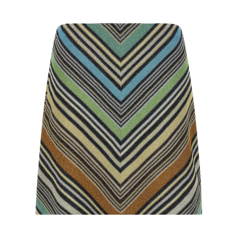 Geometric pattern skirt