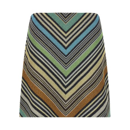 Geometric pattern skirt