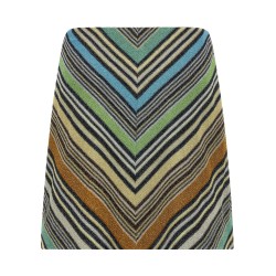 Geometric pattern skirt
