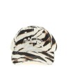 Animal print cap