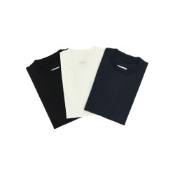 3-pack Logo embroidery T-shirt