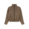 'Shiny Zipper Pull' jacket