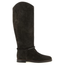 Suede boots