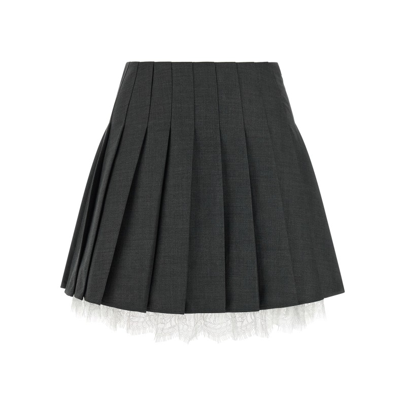 Pleated skirt