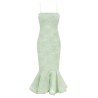 'Flower Mesh Flounce' dress