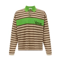 Intarsia polo shirt