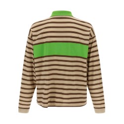 Intarsia polo shirt