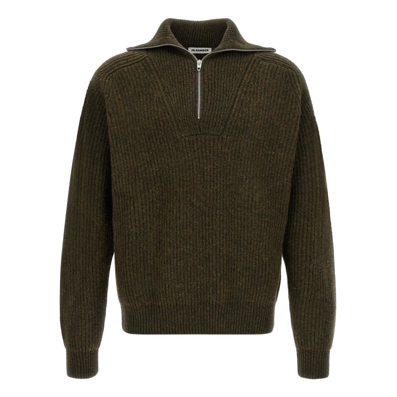 Half-zip sweater