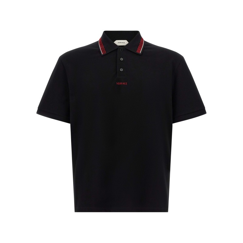 'Greca' polo shirt