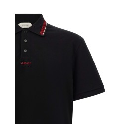 'Greca' polo shirt