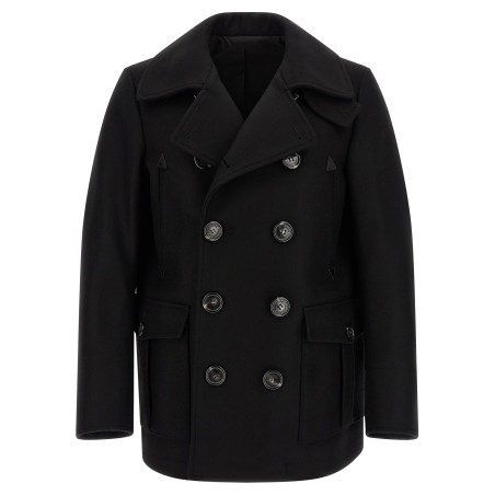 Double-breasted coat