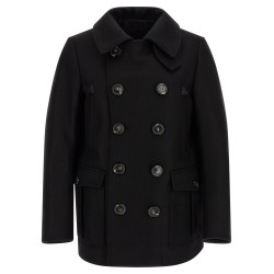 Double-breasted coat