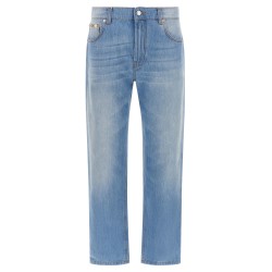 Straight leg jeans