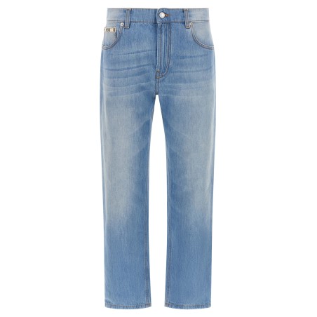 Straight leg jeans