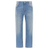 Straight leg jeans