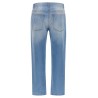 Straight leg jeans