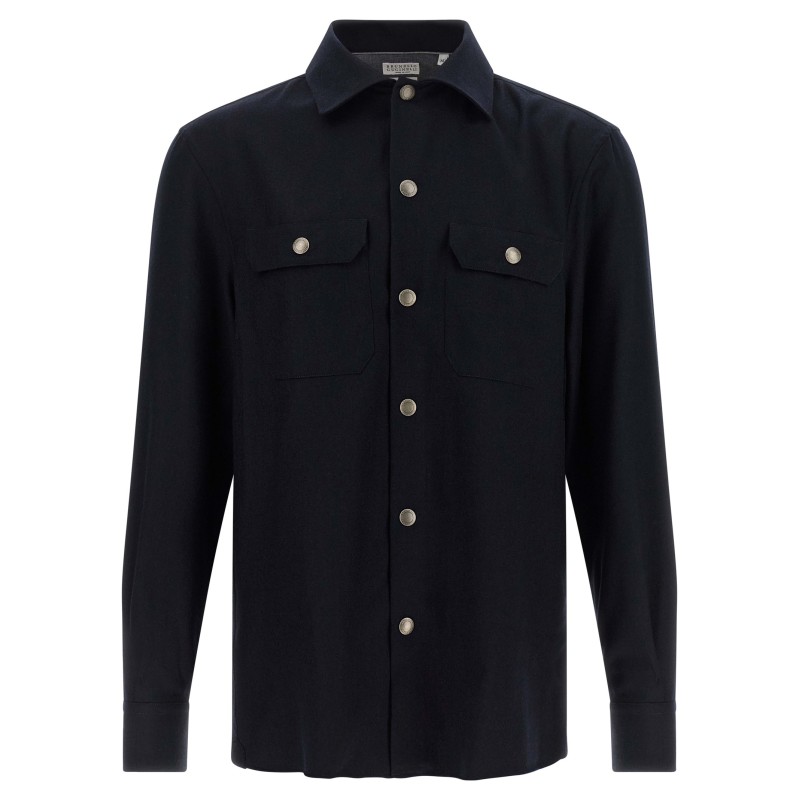 Flannel overshirt