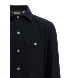 Flannel overshirt