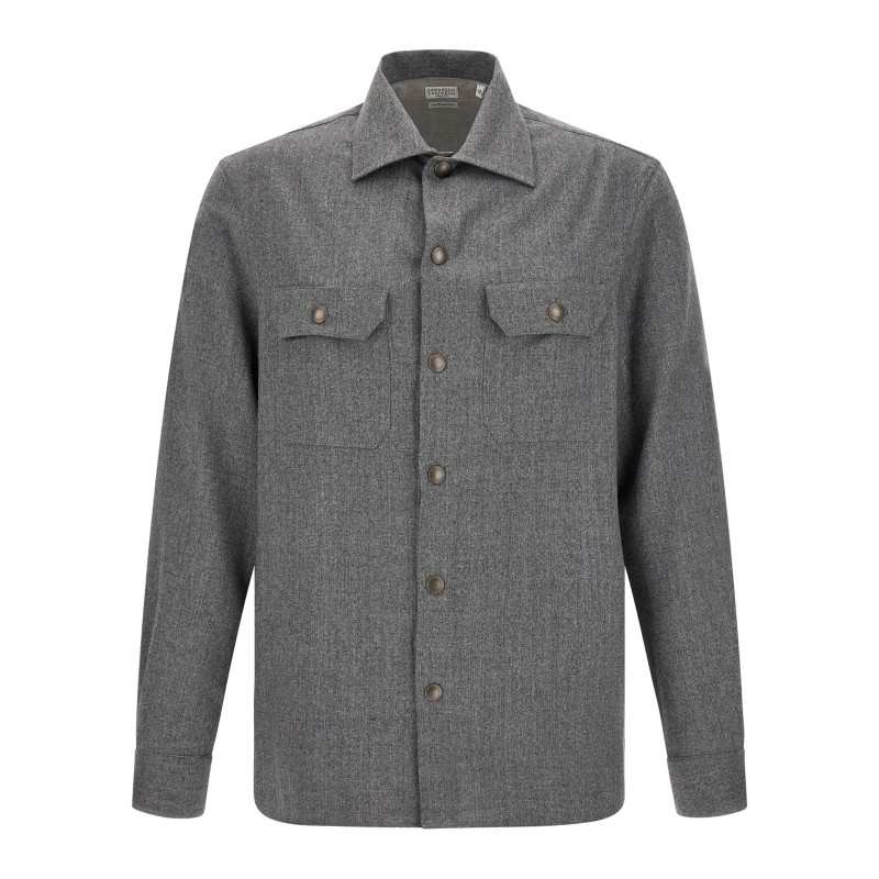 Flannel overshirt