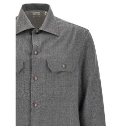 Flannel overshirt