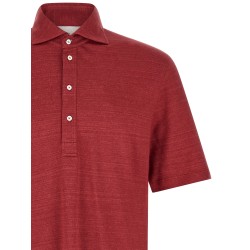 Polo jersey mélange