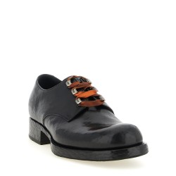 Leather lace up shoes