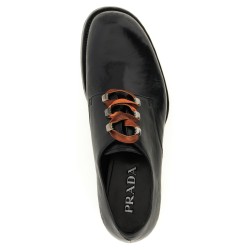 Leather lace up shoes
