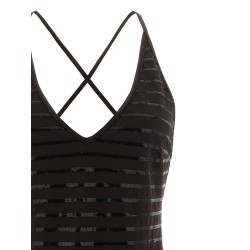 'Dazzling Stripes' one-piece swimsuit