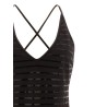 'Dazzling Stripes' one-piece swimsuit