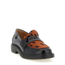 Pony hair loafers