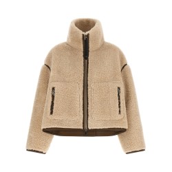 Teddy cropped jacket