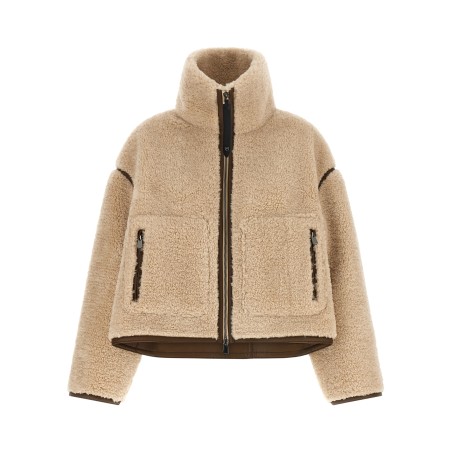 Teddy cropped jacket