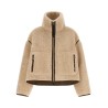 Teddy cropped jacket