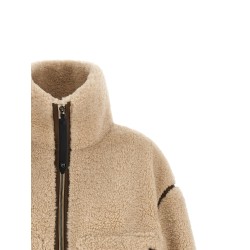 Teddy cropped jacket