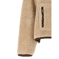 Teddy cropped jacket