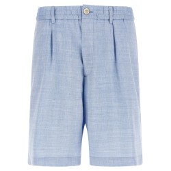Chevron bermuda shorts