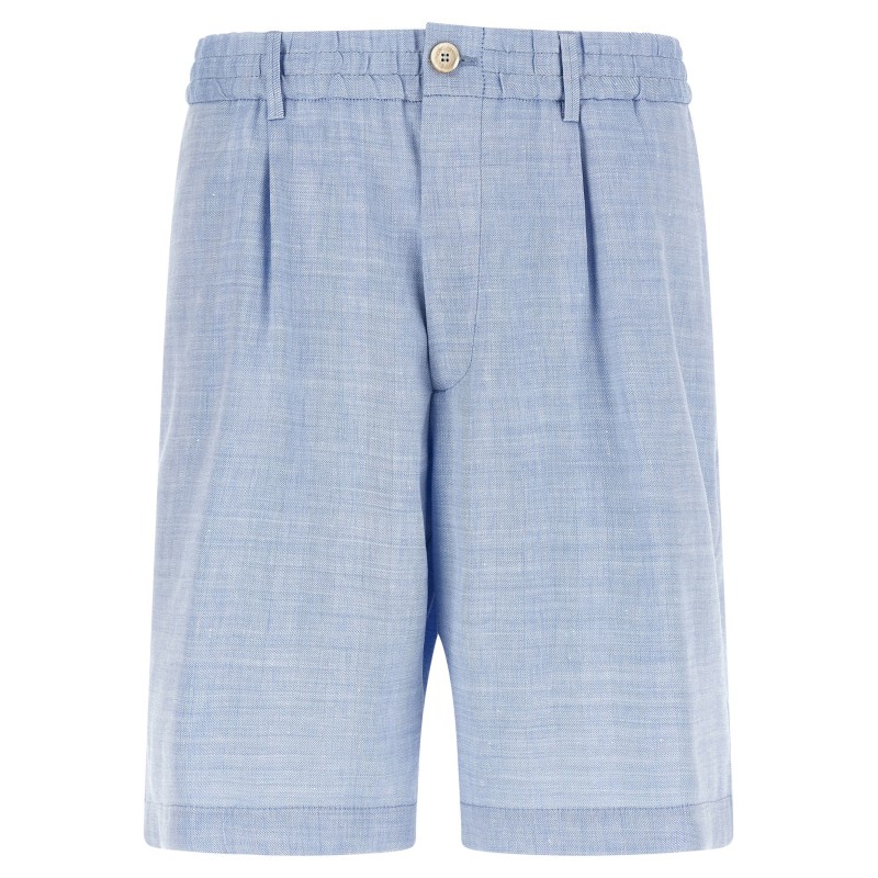 Chevron bermuda shorts
