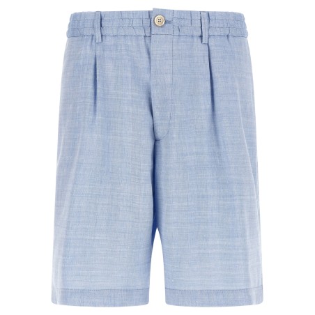 Chevron bermuda shorts