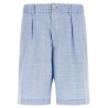 Chevron bermuda shorts