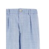 Chevron bermuda shorts