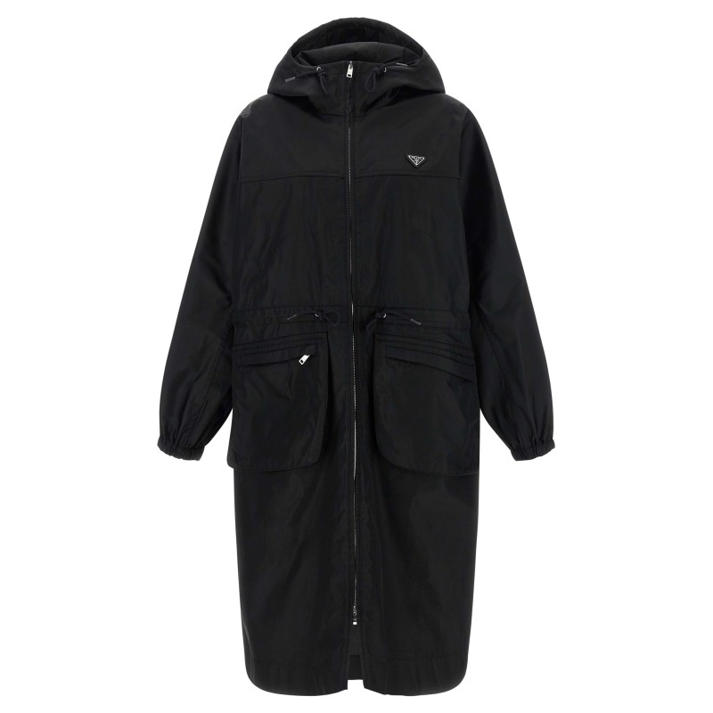 Re-nylon raincoat