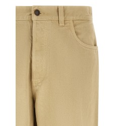 Triangle logo jeans