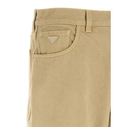Triangle logo jeans
