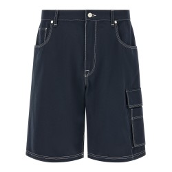 Bermuda cargo canvas shorts