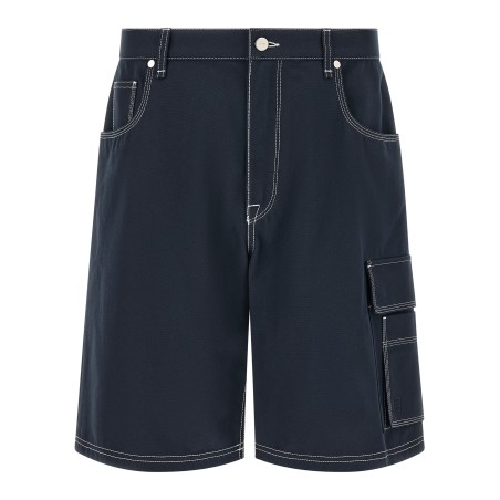 Bermuda cargo canvas shorts