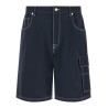 Bermuda cargo canvas shorts