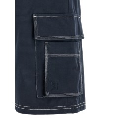 Bermuda cargo canvas shorts
