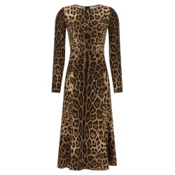 Animal print dress